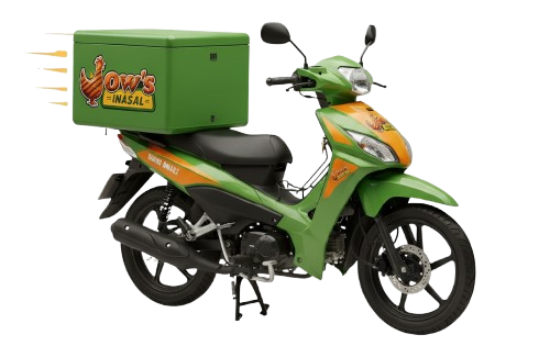 Delivery motorcycle